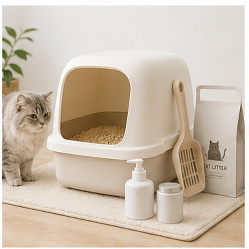 猫ちゃん用トイレ・猫砂・衛生用品のイメージ